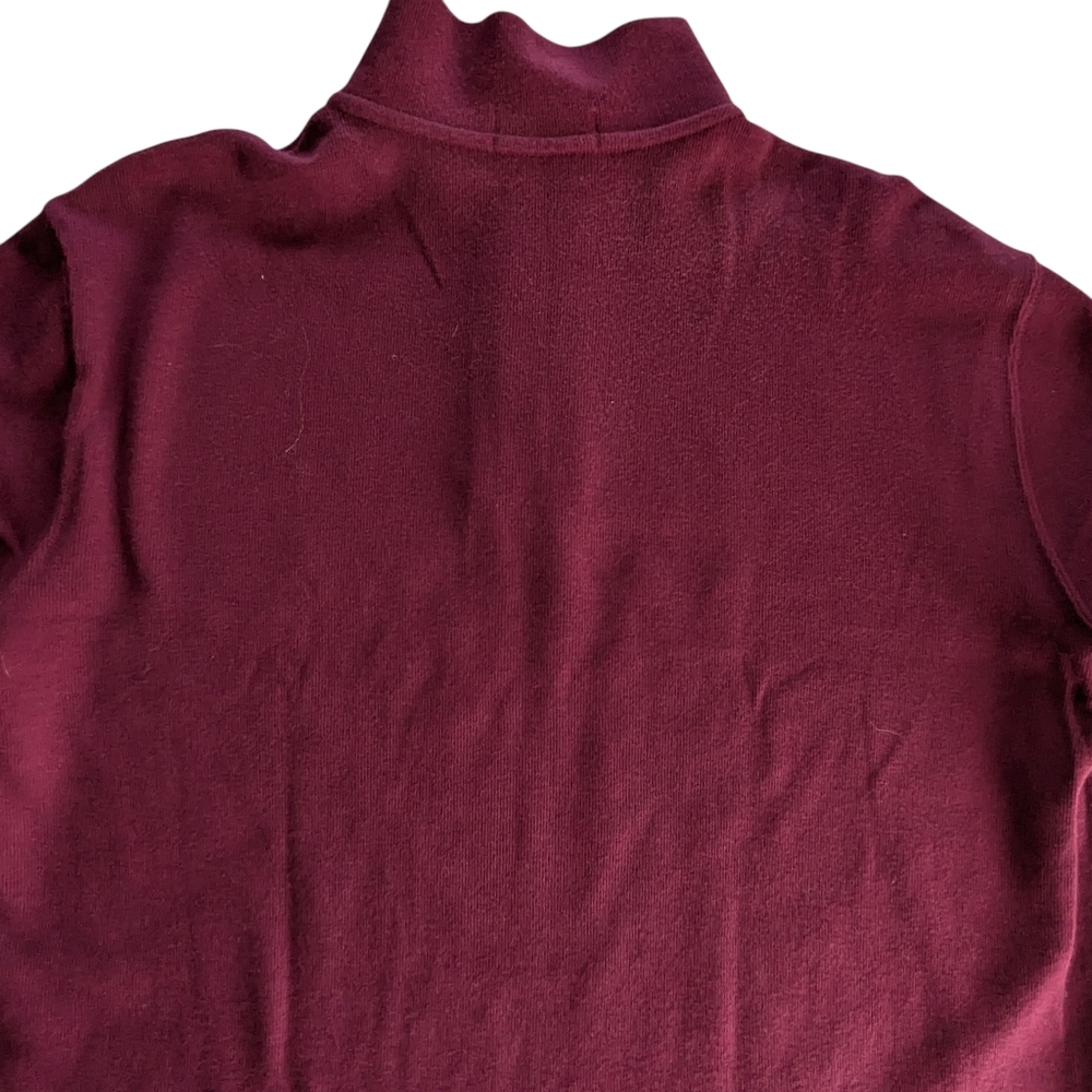 Polo Ralph Lauren Estate Rib Quarter Zip Sweater Size Medium - Picture 8 of 10
